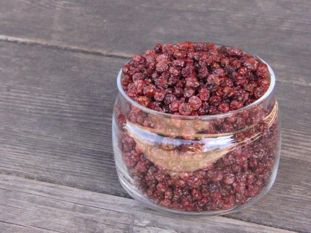 getrocknete Preiselbeere