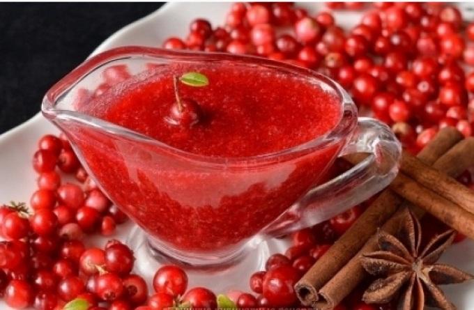 gesalzene Preiselbeere