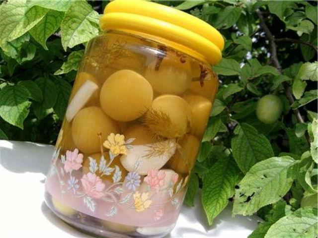 Kirschpflaume für den Winter