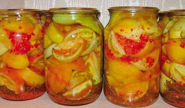 jars of pepper