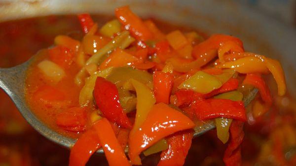 poivron à la tomate