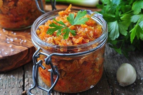 Zucchini verarbeitet