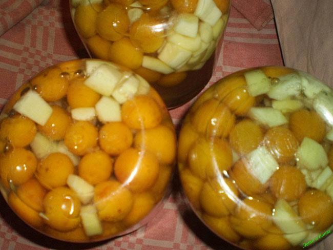 würzige Kirschpflaume für den Winter