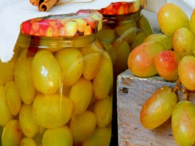 Trauben für den Winter