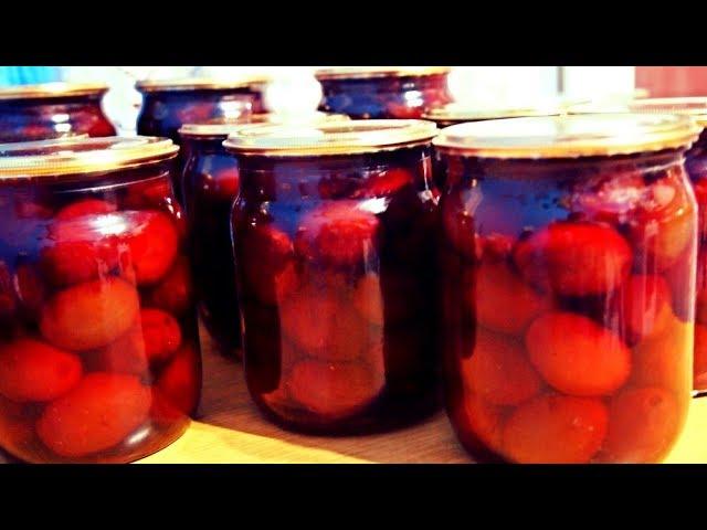 Kirschpflaumenrot wie Oliven