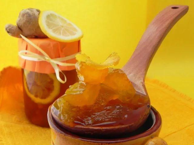 confiture au citron et au gingembre