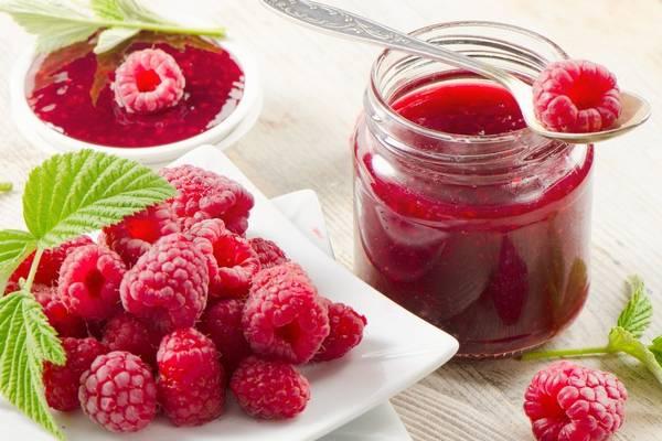 Himbeermarmelade mit Gelatine