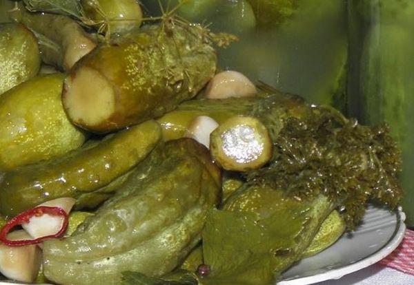 in einem Fass salzen