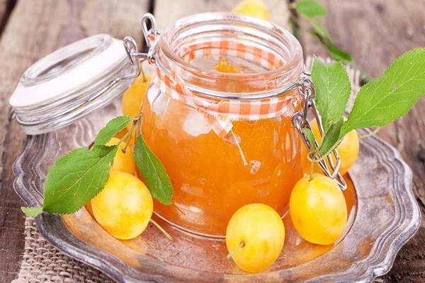 confiture de prune blanche