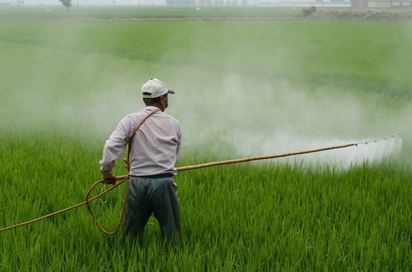 travailler avec des herbicides