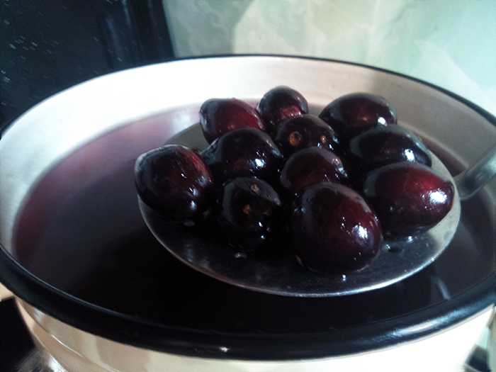prunes au sirop