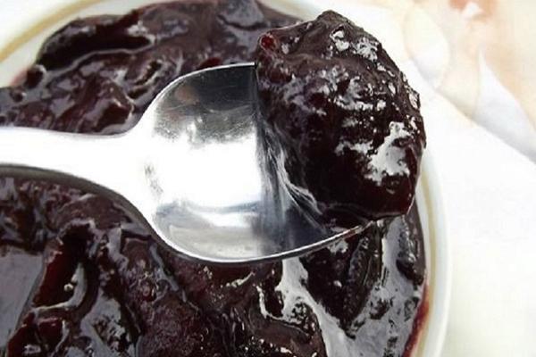 Confiture de prune blanche au chocolat