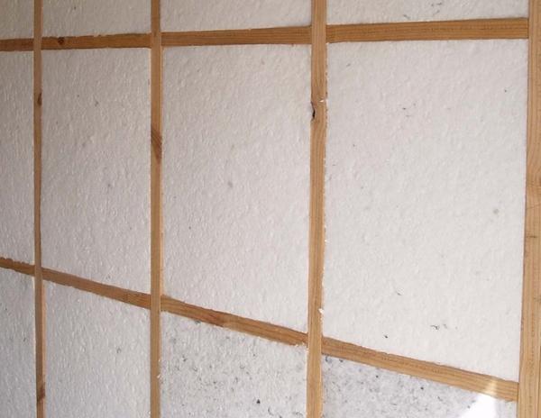 Wir isolieren die Wände im Hühnerstall mit Schaum