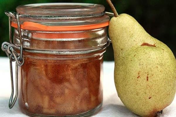 confiture de poire au miel