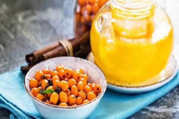 Sanddorn für Kompott