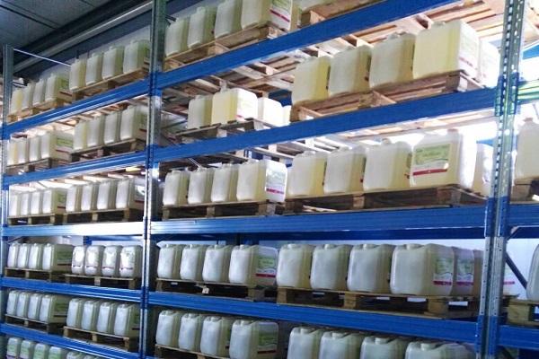 stockage dans un entrepôt