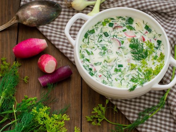Okroshka für die Wintervorbereitung