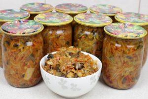 10 Schritt-für-Schritt-Rezepte für die Zubereitung von Hodgepodge-Dressings für den Winter