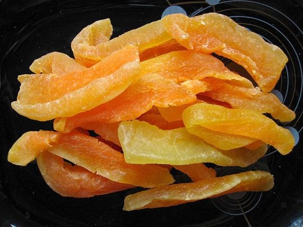 Kandiertes Fruchtfleisch