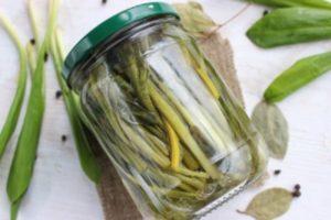 9 recettes étape par étape pour faire de l'ail sauvage mariné pour l'hiver à la maison