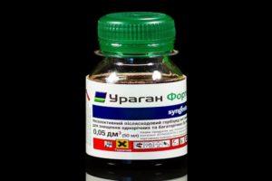 Mode d'emploi contre les mauvaises herbes de l'herbicide Hurricane, composition et taux de consommation