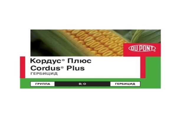 Cordus plus Herbizid