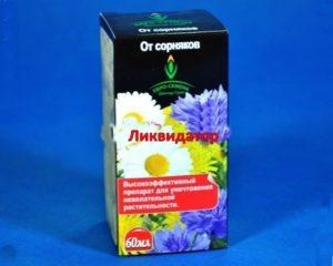 Gebrauchsanweisung des Weed Eliminator, Vorbereitung der Arbeitszusammensetzung und Analoga