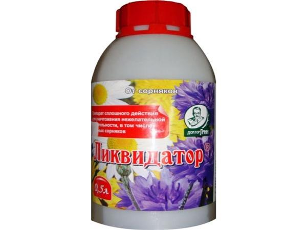 instructions de contrôle des mauvaises herbes