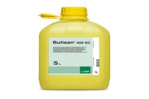 Instructions pour l'utilisation de l'herbicide Butisan 400, taux de consommation et analogues