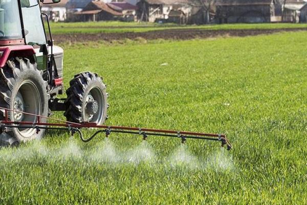 consommation d'herbicide