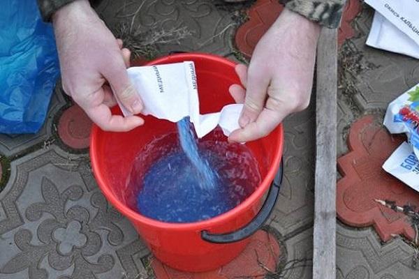 préparer la solution