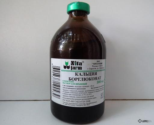 Calciumborgluconat für Ziegen